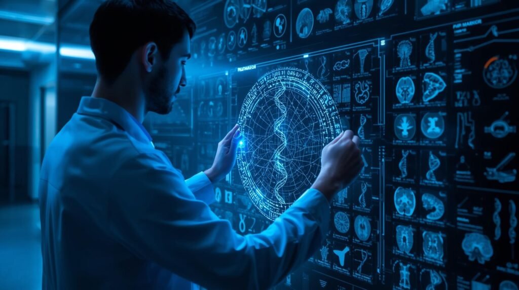 AI-driven treatment planning supporting doctors in selecting optimal therapies