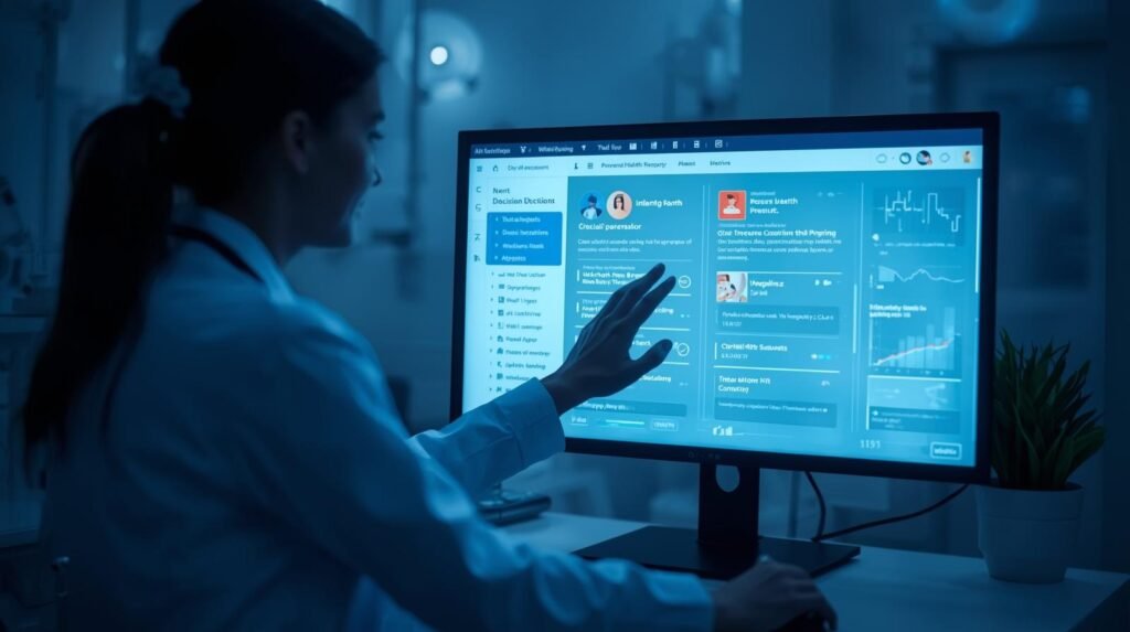 Clinical decision support system helping doctors make informed medical decisions